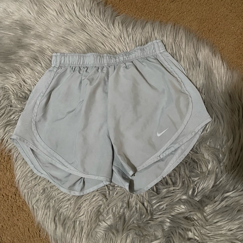 Silver Nike Shorts